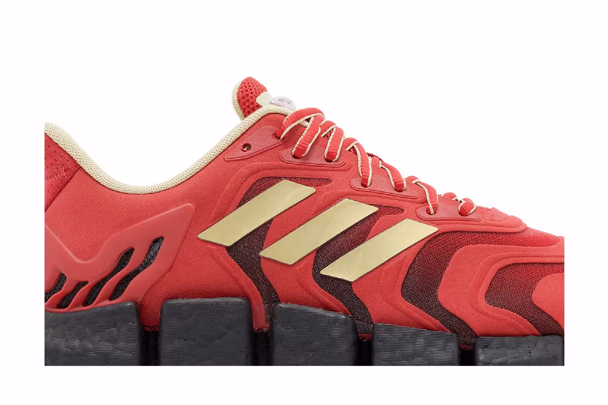 Adidas Climacool Vento Scarlet Black Gold, view 3