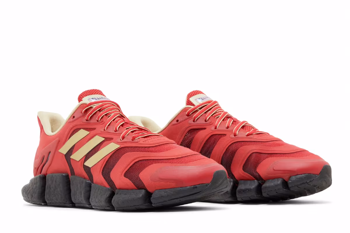Adidas Climacool Vento Scarlet Black Gold, view 9
