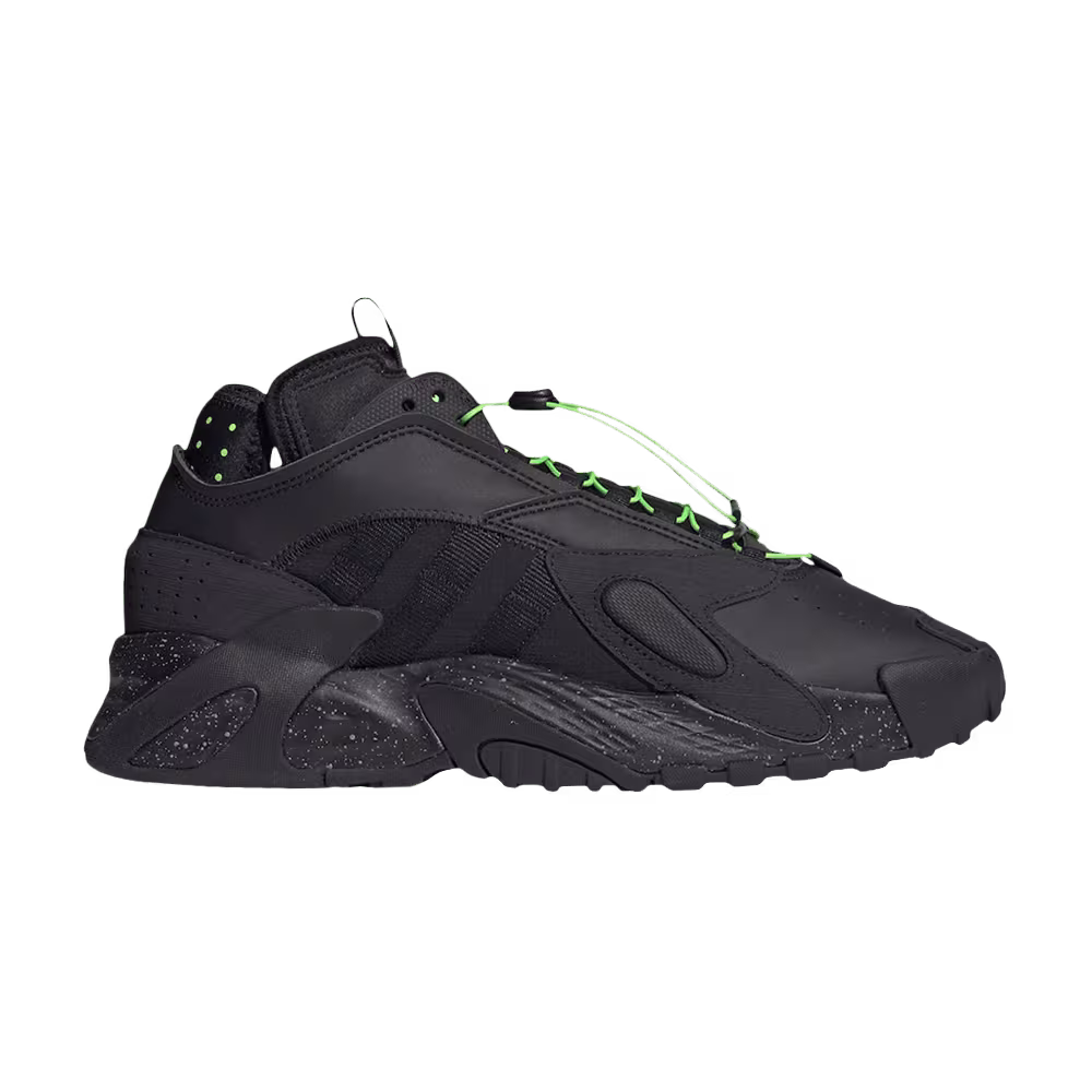 Adidas Streetball Black Solar Green