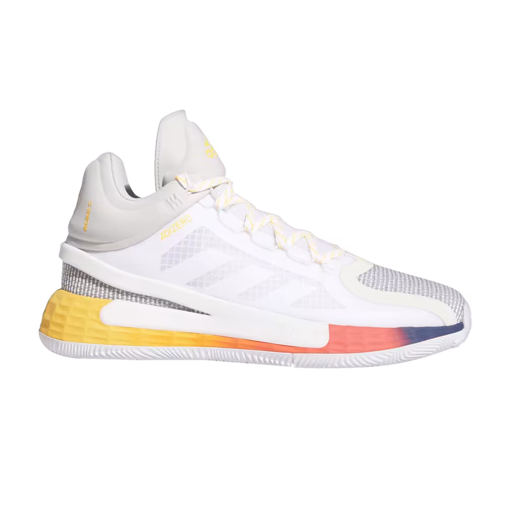 Adidas D Rose 11 White Gold Tech Indigo