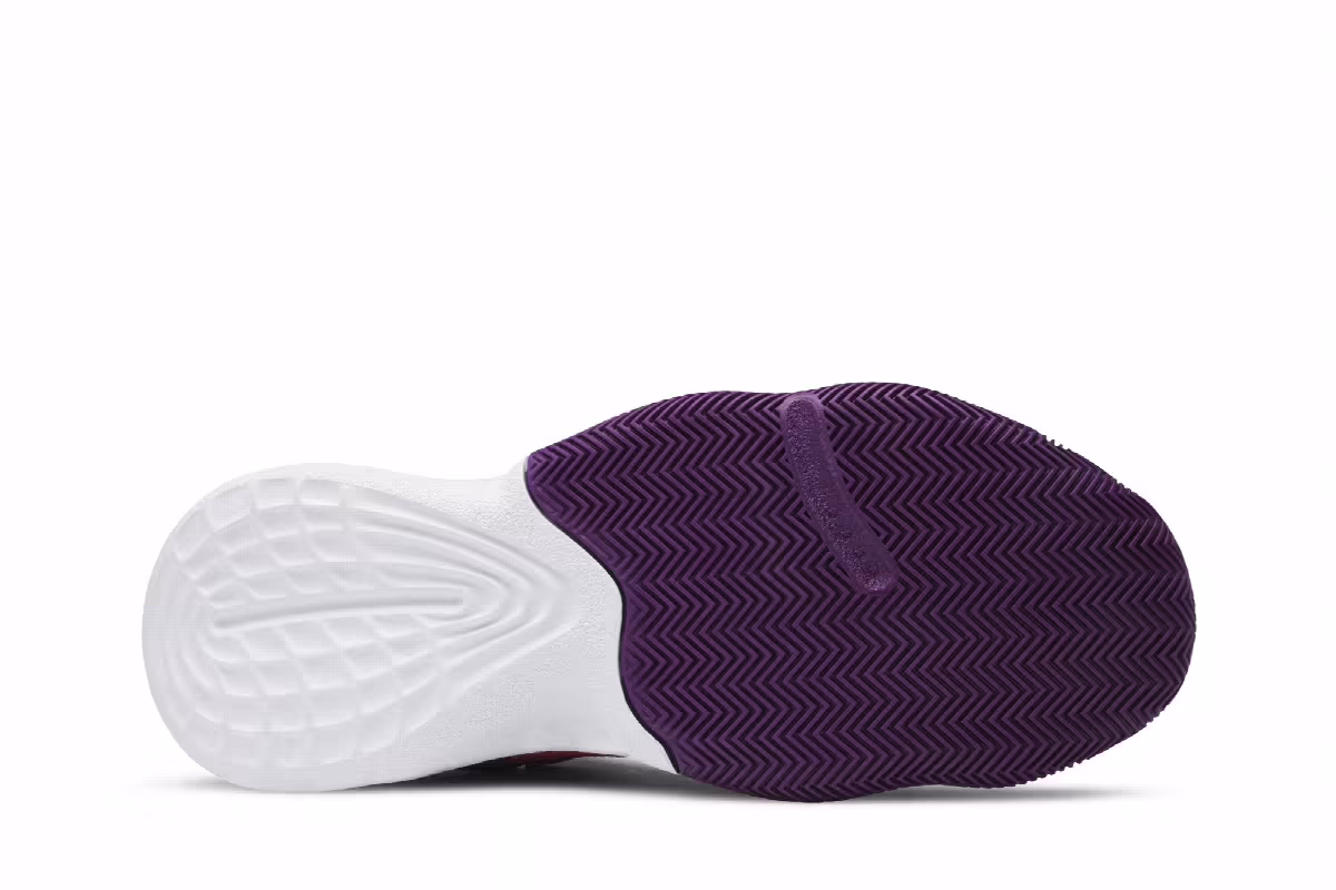 Adidas Harden Stepback Black Purple Coral, view 5