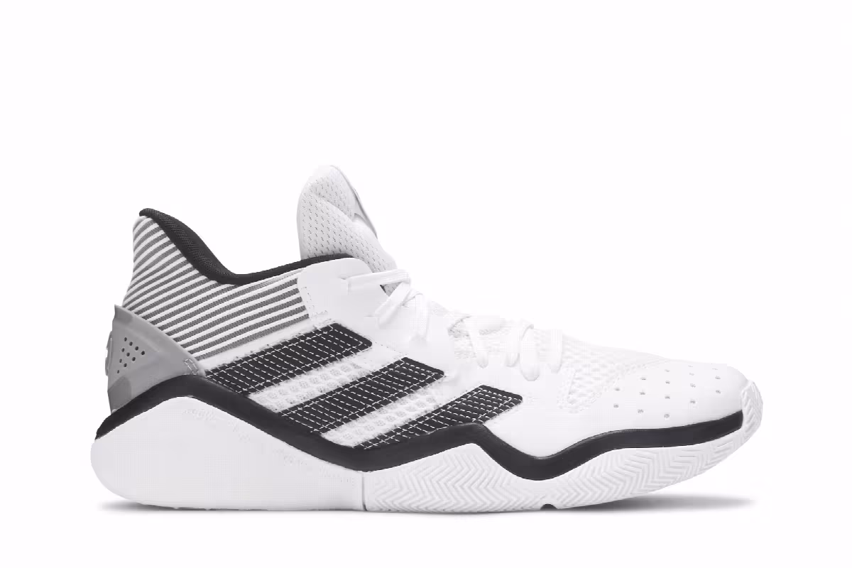 Adidas Harden Stepback Footwear White, view 2