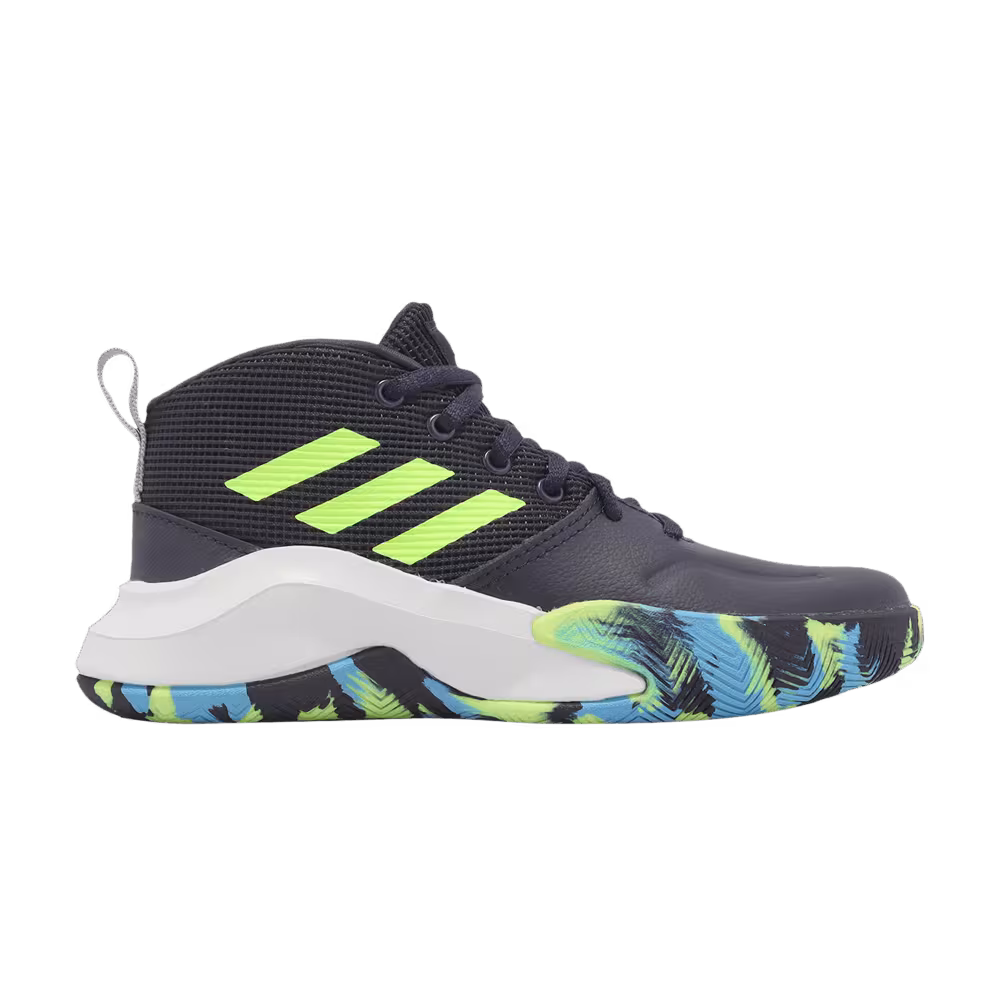 Adidas Own The Game J Wide Legend Ink Signal Green