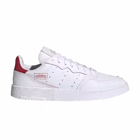 adidas Supercourt 'Cloud White Scarlet'