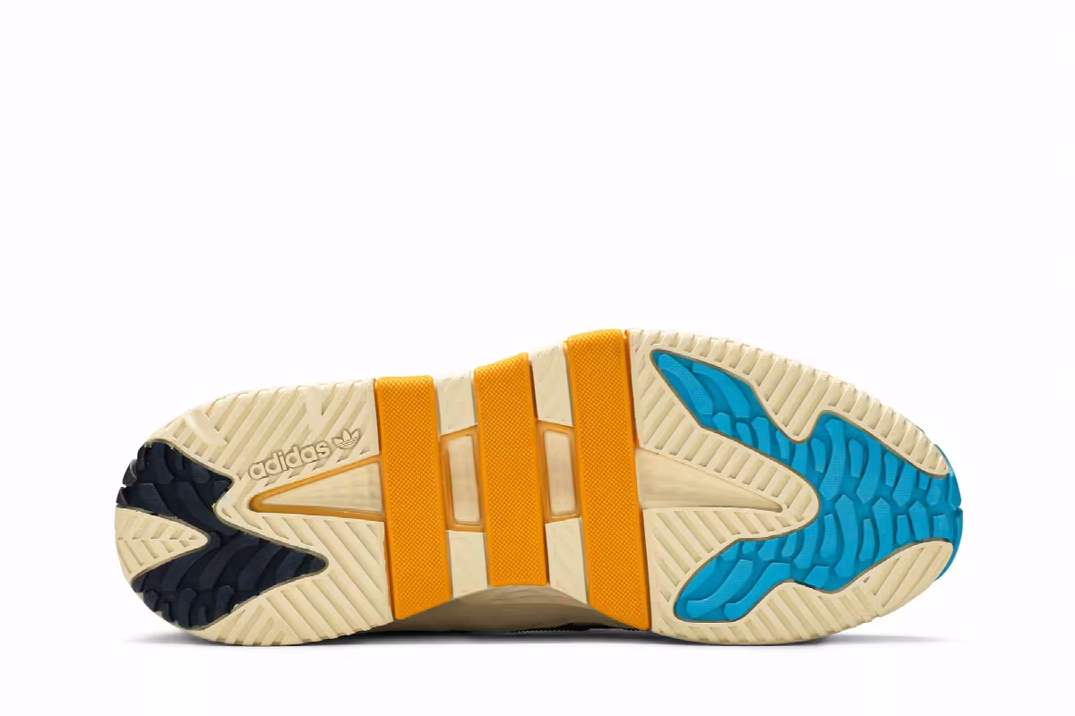 adidas Niteball Cream White Cyan, view 5