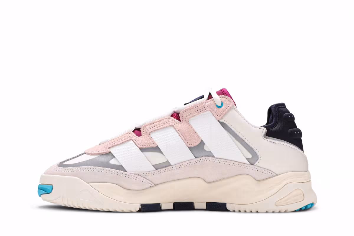 adidas Niteball Cream White Pink Tint, view 4