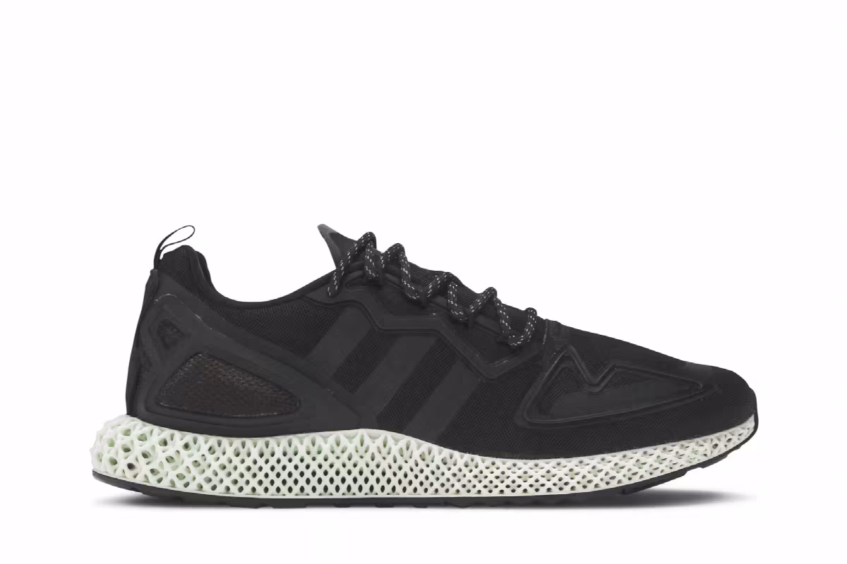 adidas ZX 2K 4D Core Black, view 2