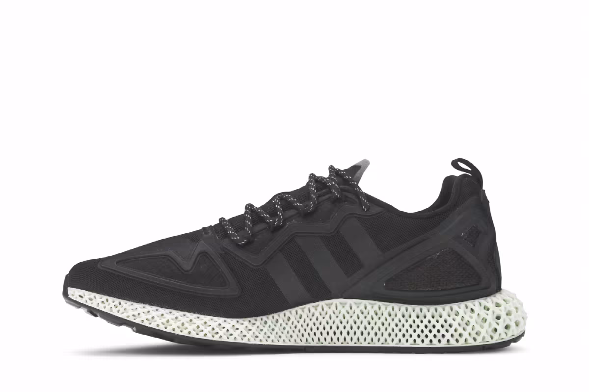 adidas ZX 2K 4D Core Black, view 4