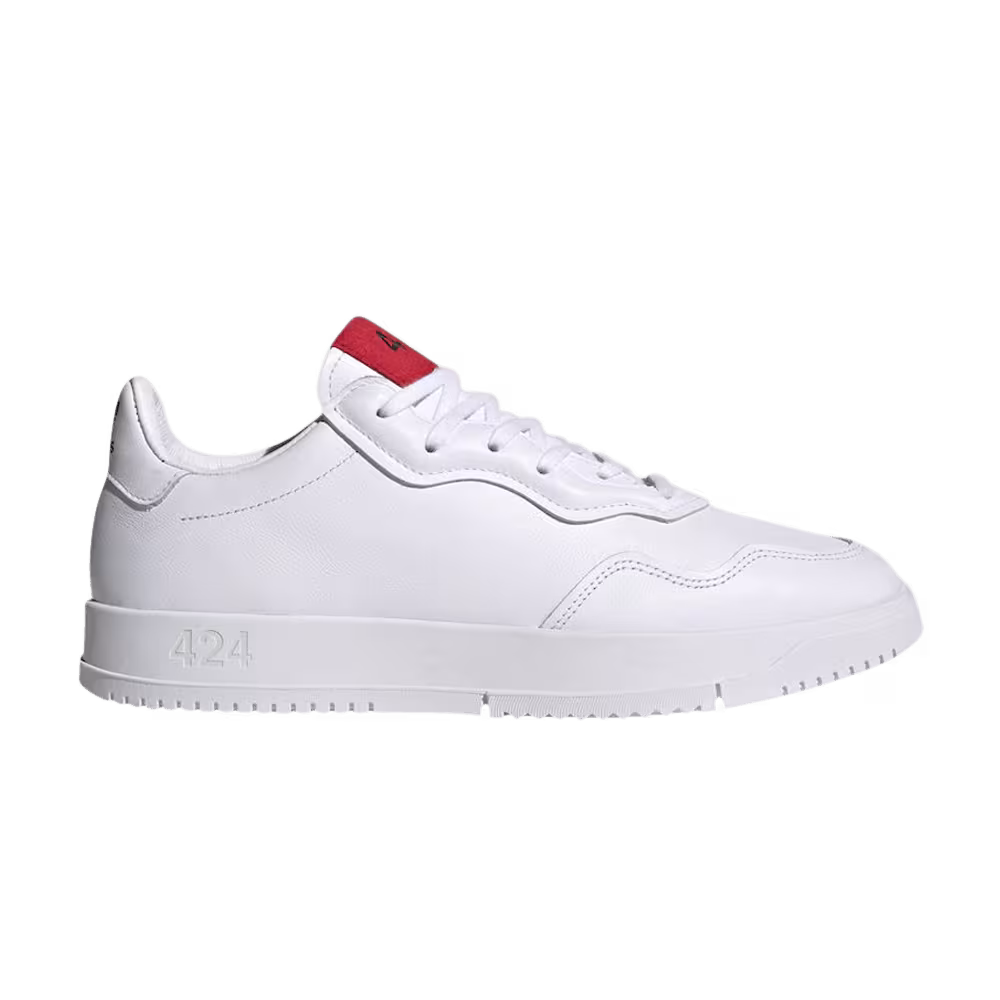 424 x adidas SC Premiere White Scarlet