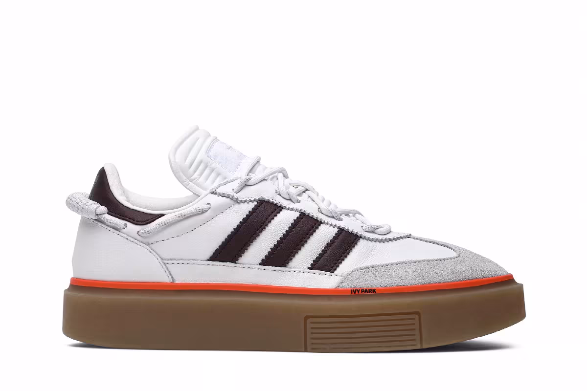 Ivy Park x adidas Women's Sleek Super 72 Maroon, view 2