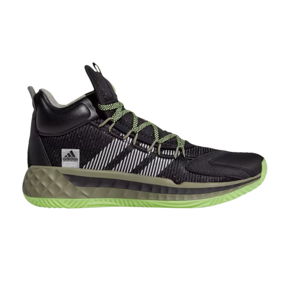 Adidas Pro Boost Mid Black Legacy Green