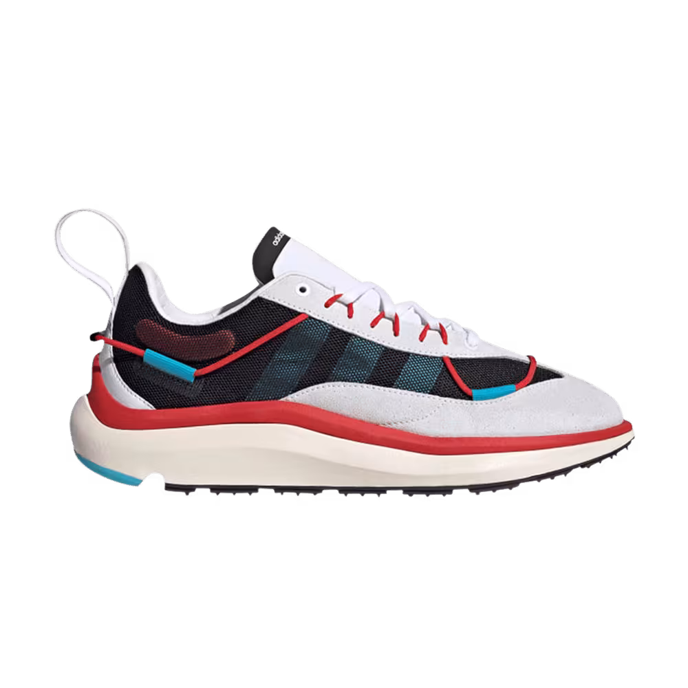 adidas Y-3 Shiku Run White Red Cyan