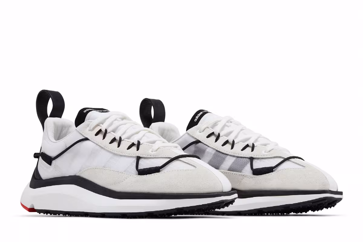 adidas Y-3 Shiku Run Core White, view 9