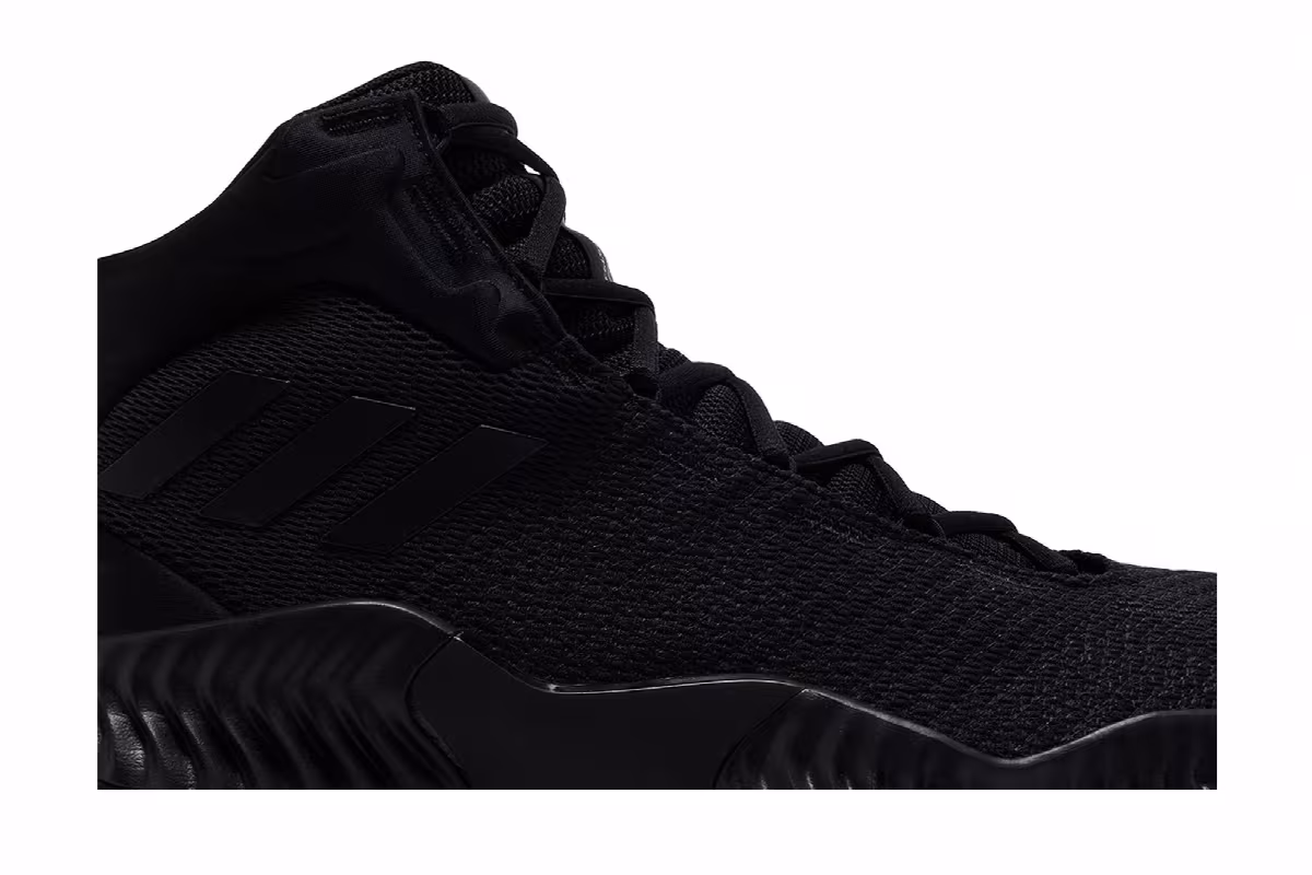 adidas Pro Bounce 2018 Triple Black, view 3