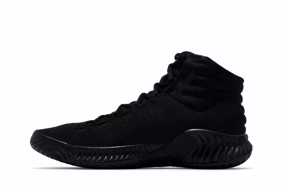 adidas Pro Bounce 2018 Triple Black, view 4