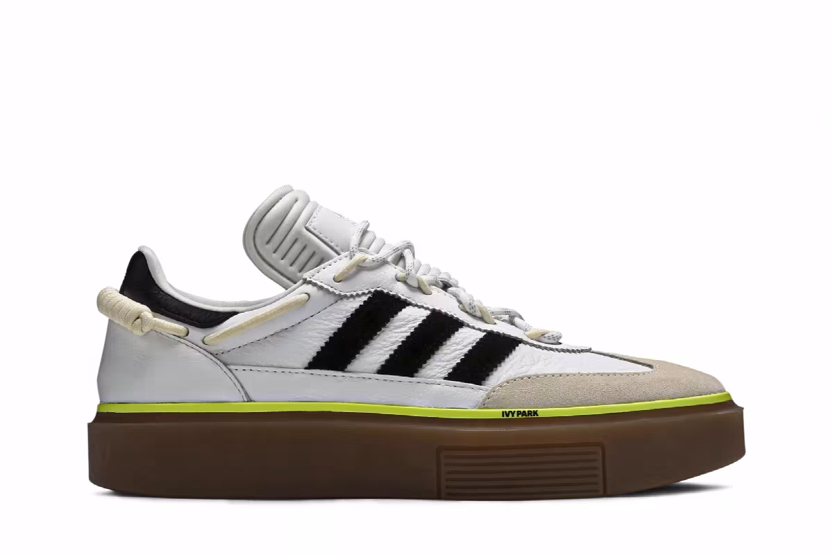 Ivy Park x adidas Women's Super Sleek 72 White Gum, view 2