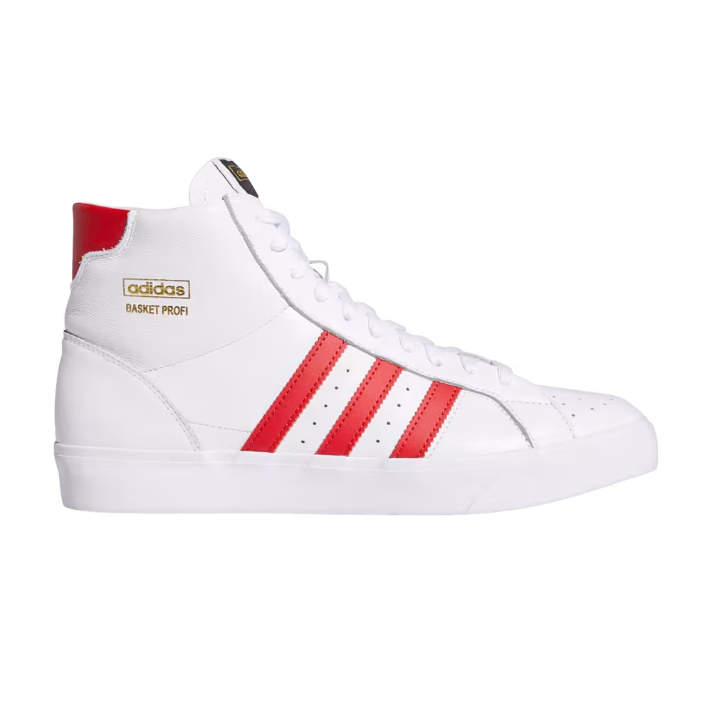 Adidas Basket Profi White Scarlet