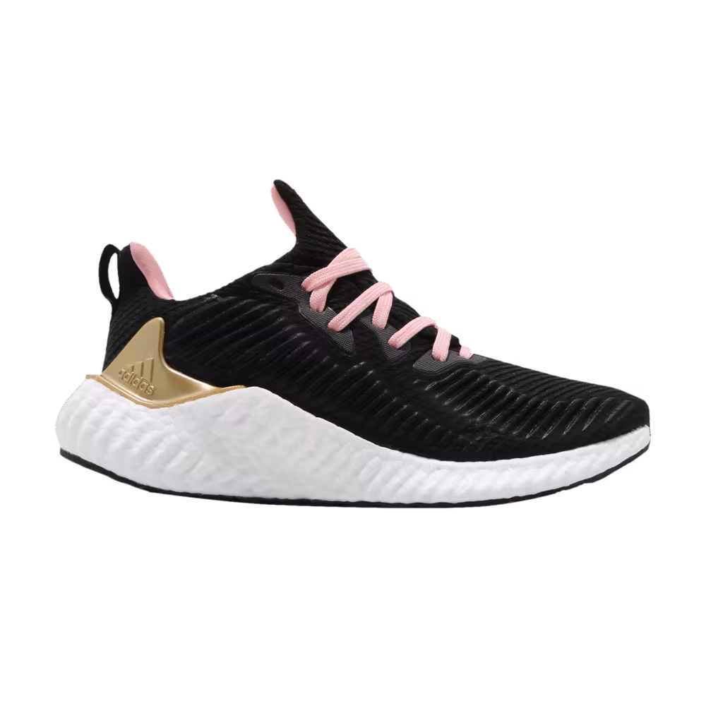 Adidas Women's AlphaBoost Gold Metallic