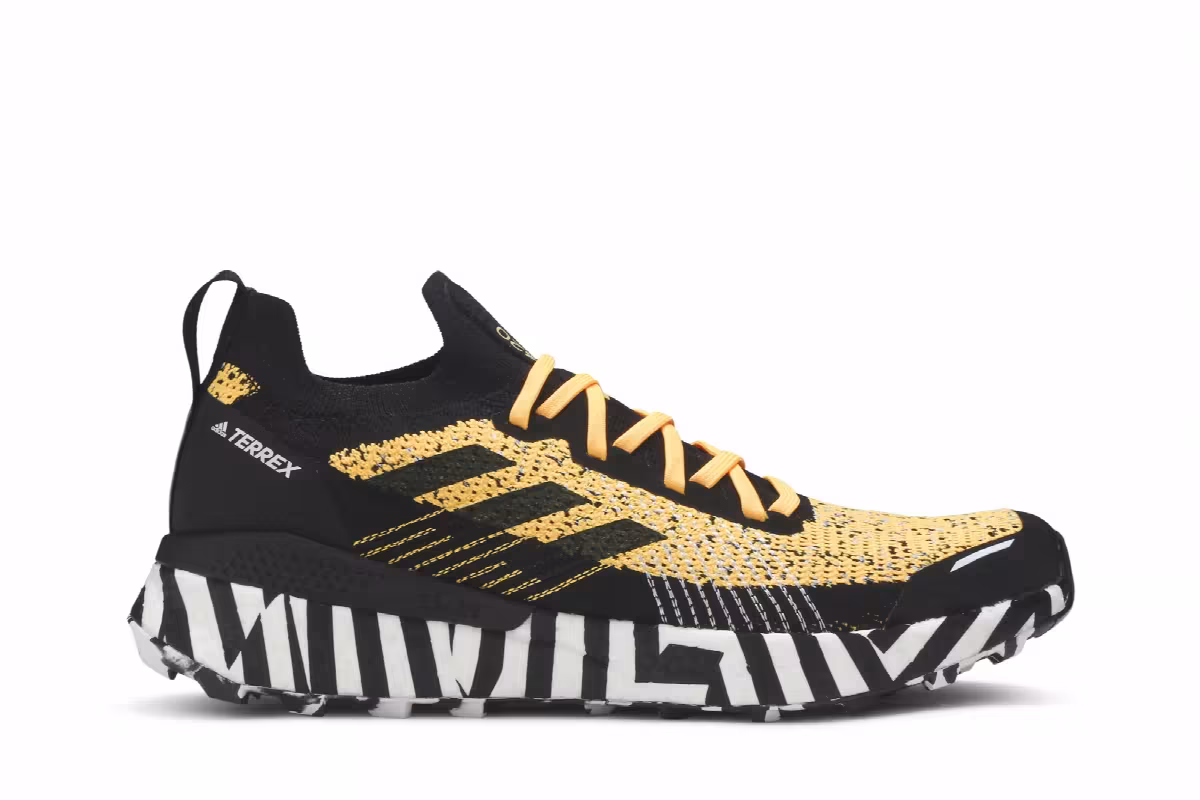 Adidas Terrex Two Ultra Primeblue Solar Gold, view 2