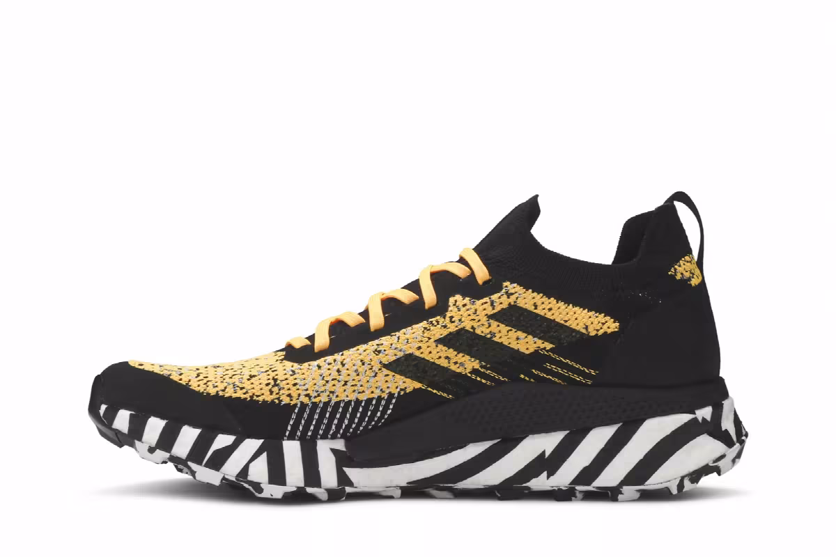 Adidas Terrex Two Ultra Primeblue Solar Gold, view 4