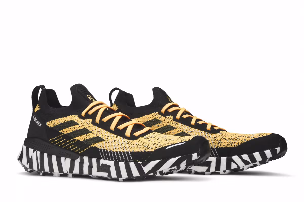 Adidas Terrex Two Ultra Primeblue Solar Gold, view 9