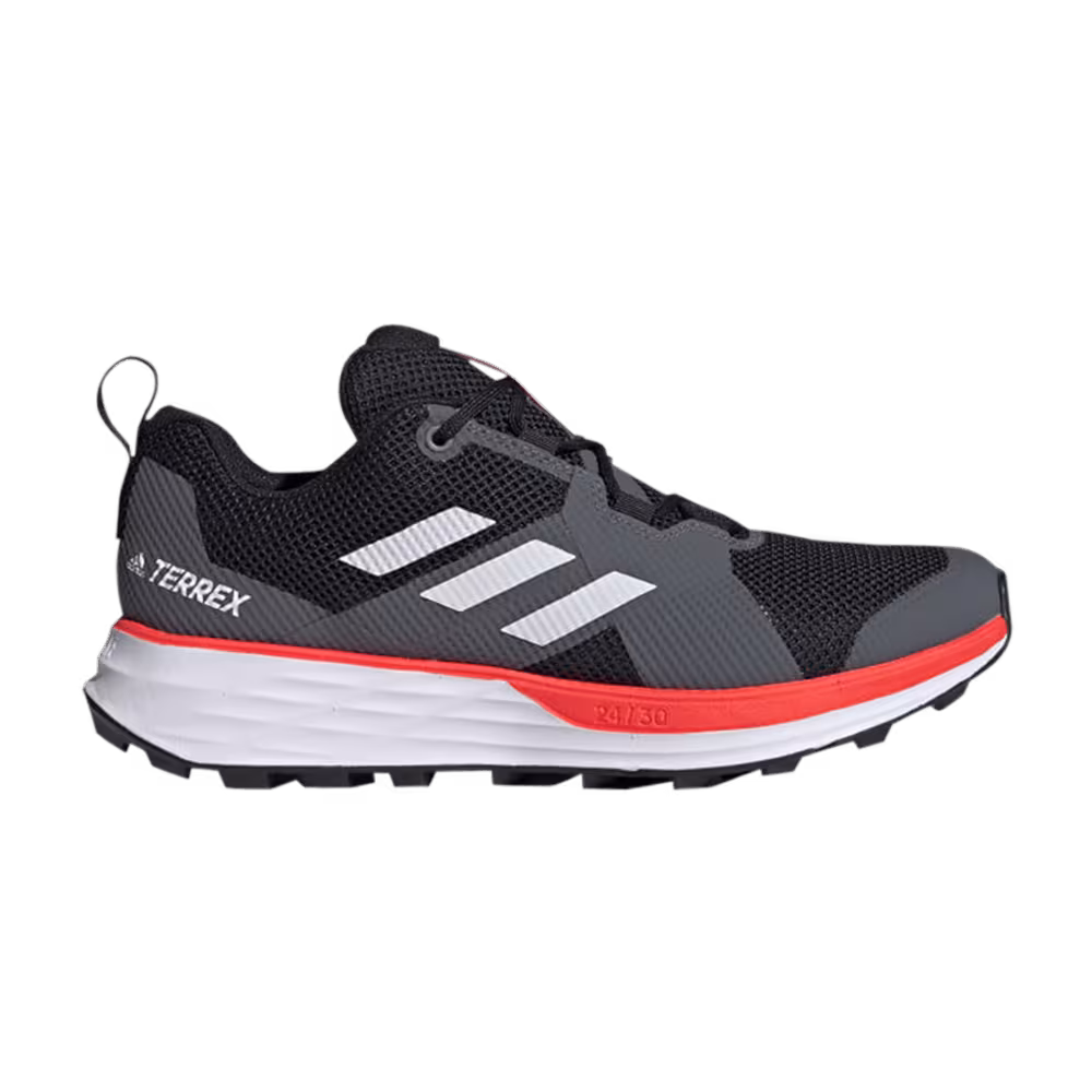 Adidas Terrex Two Black Solar Red