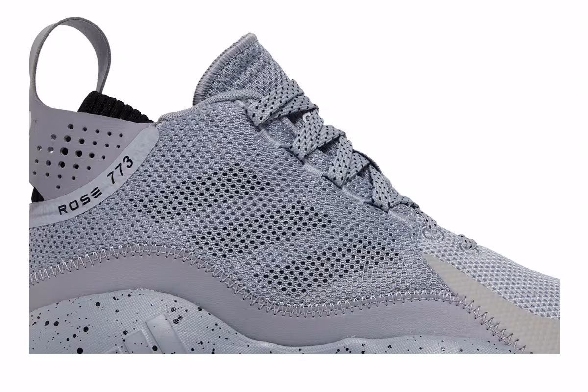 Adidas D Rose 773 2020 Halo Silver, view 3