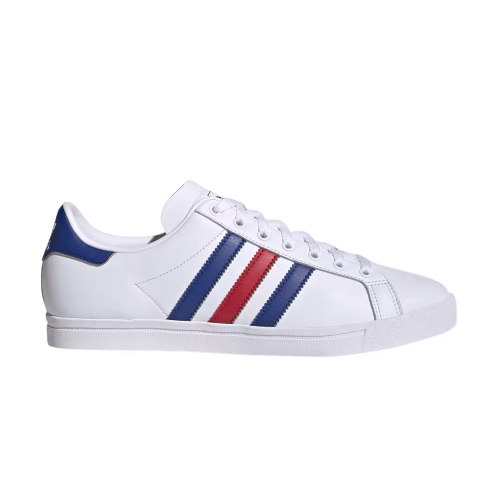 Adidas Coast Star White Royal Scarlet
