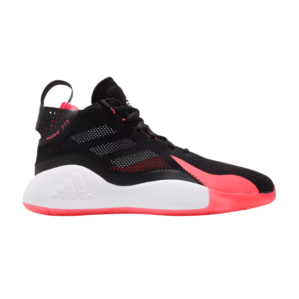 adidas D Rose 773 2020 Black Signal Pink