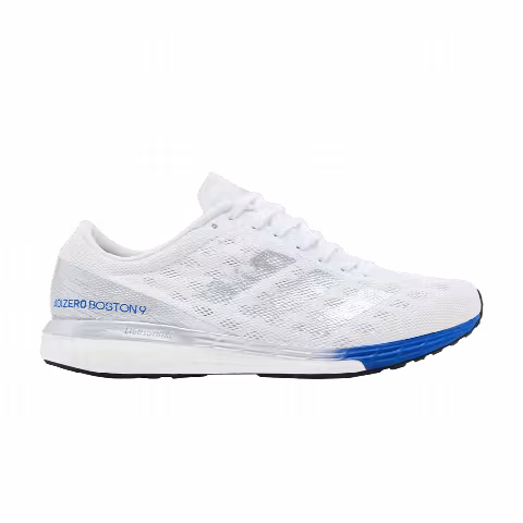 adidas Adizero Boston 9 'Silver Metallic Royal Blue'