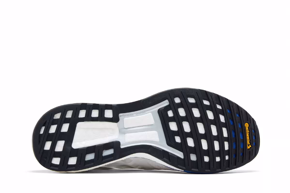 adidas Adizero Boston 9 Silver Metallic Royal Blue, view 5