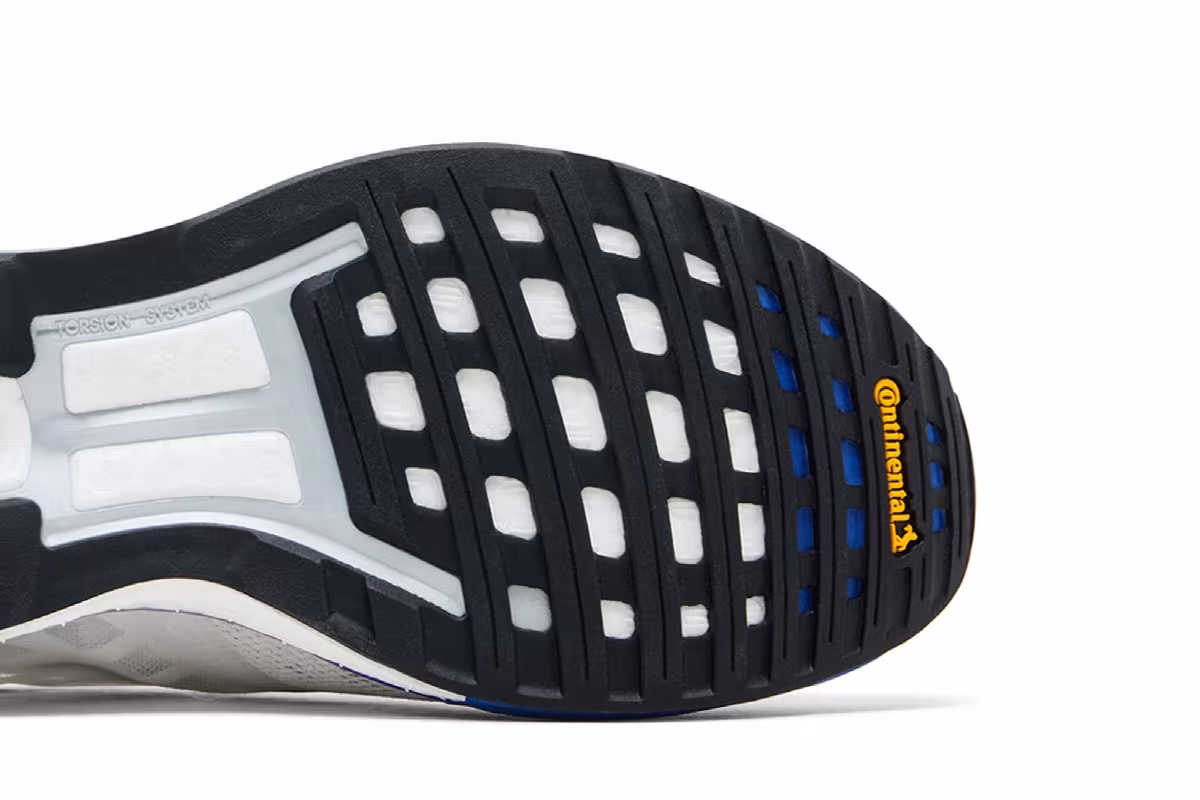 adidas Adizero Boston 9 Silver Metallic Royal Blue, view 6