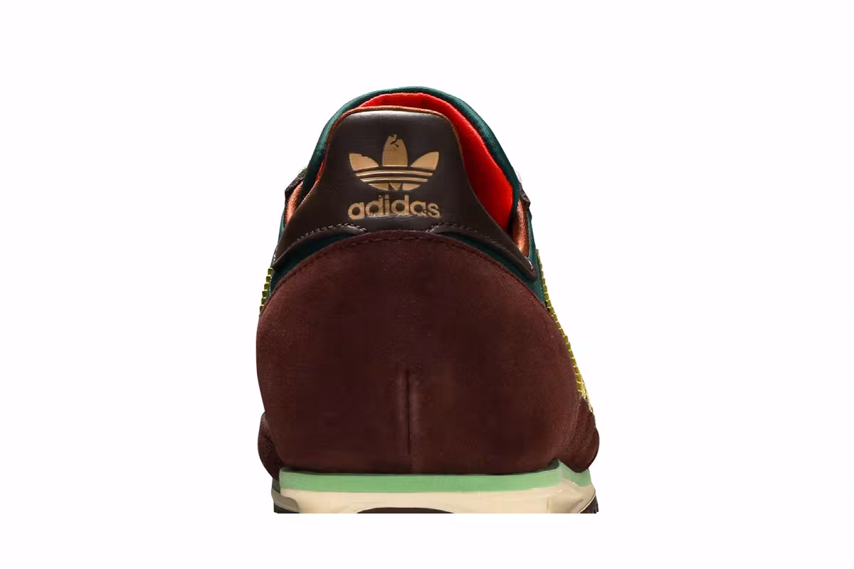 Wales Bonner x adidas SL72 Hemp Maroon, view 8