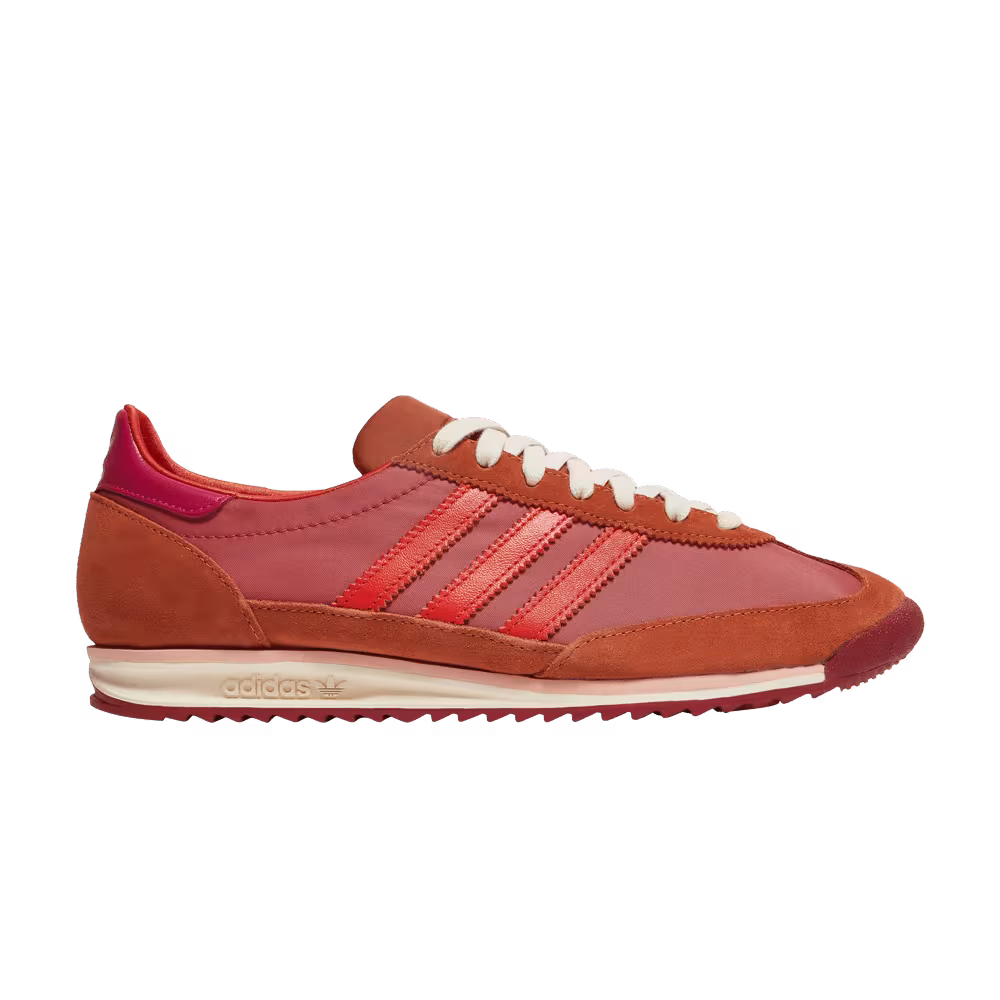 Wales Bonner x adidas SL72 Trace Pink Maroon