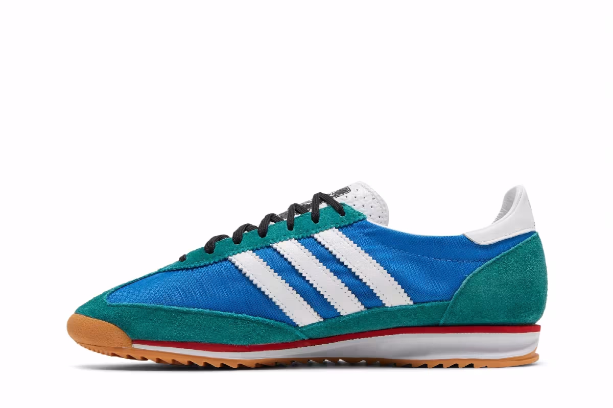 Noah x adidas SL72 Blue, view 4