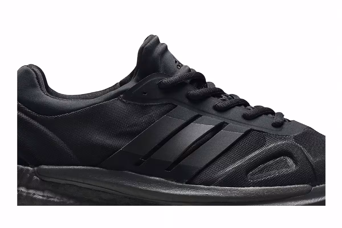 Karlie Kloss x adidas Women's SolarGlide Triple Black, view 3