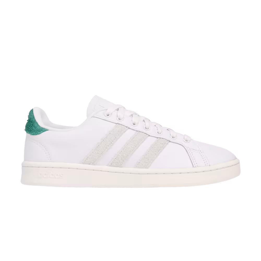 Adidas Grand Court White Grey Green