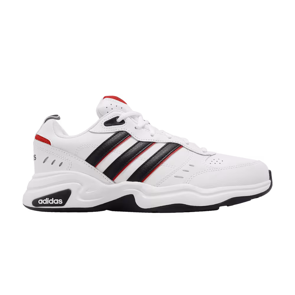 Adidas Strutter White Black Active Red