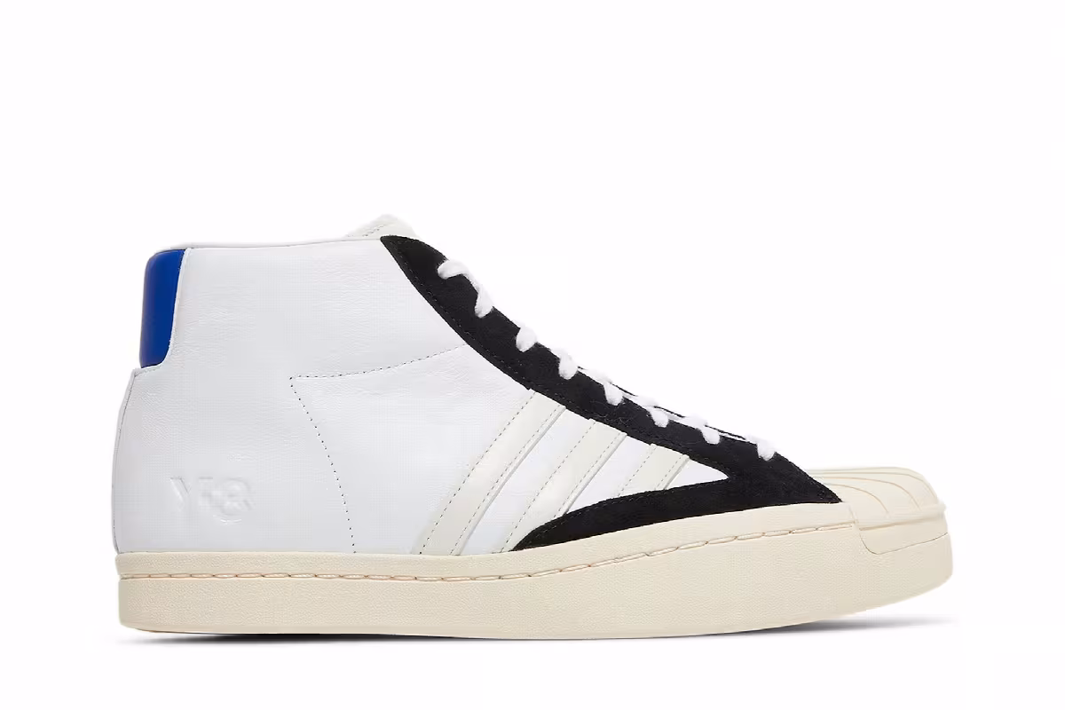 Adidas Y-3 Yohji Pro White Black, view 2