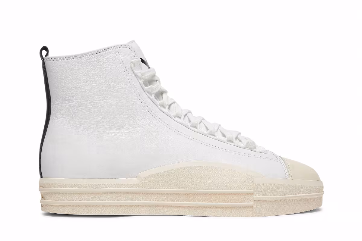 adidas Y-3 Yuben Mid Core White, view 2