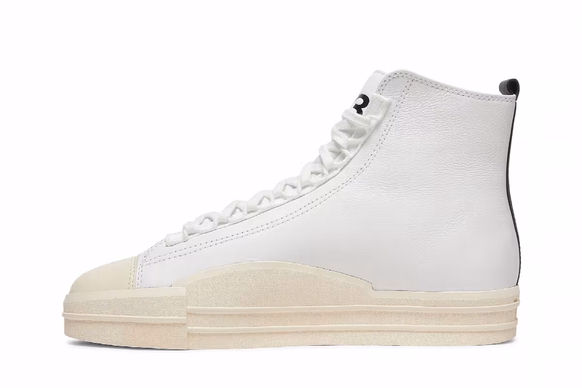 adidas Y-3 Yuben Mid Core White, view 4