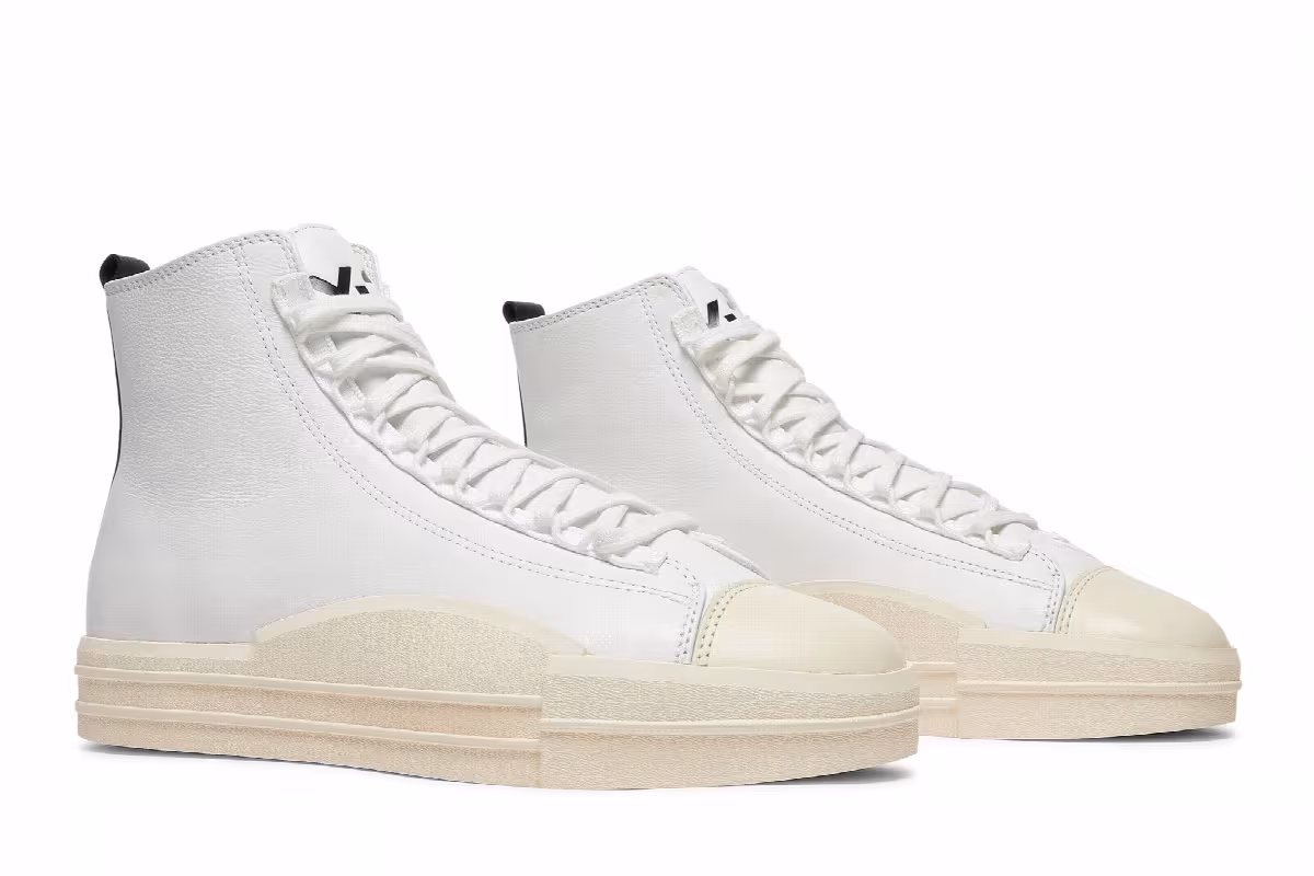 adidas Y-3 Yuben Mid Core White, view 9