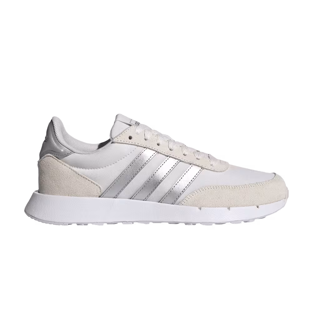 adidas Women's Run 60s 2.0 Chalk Silver Metallic