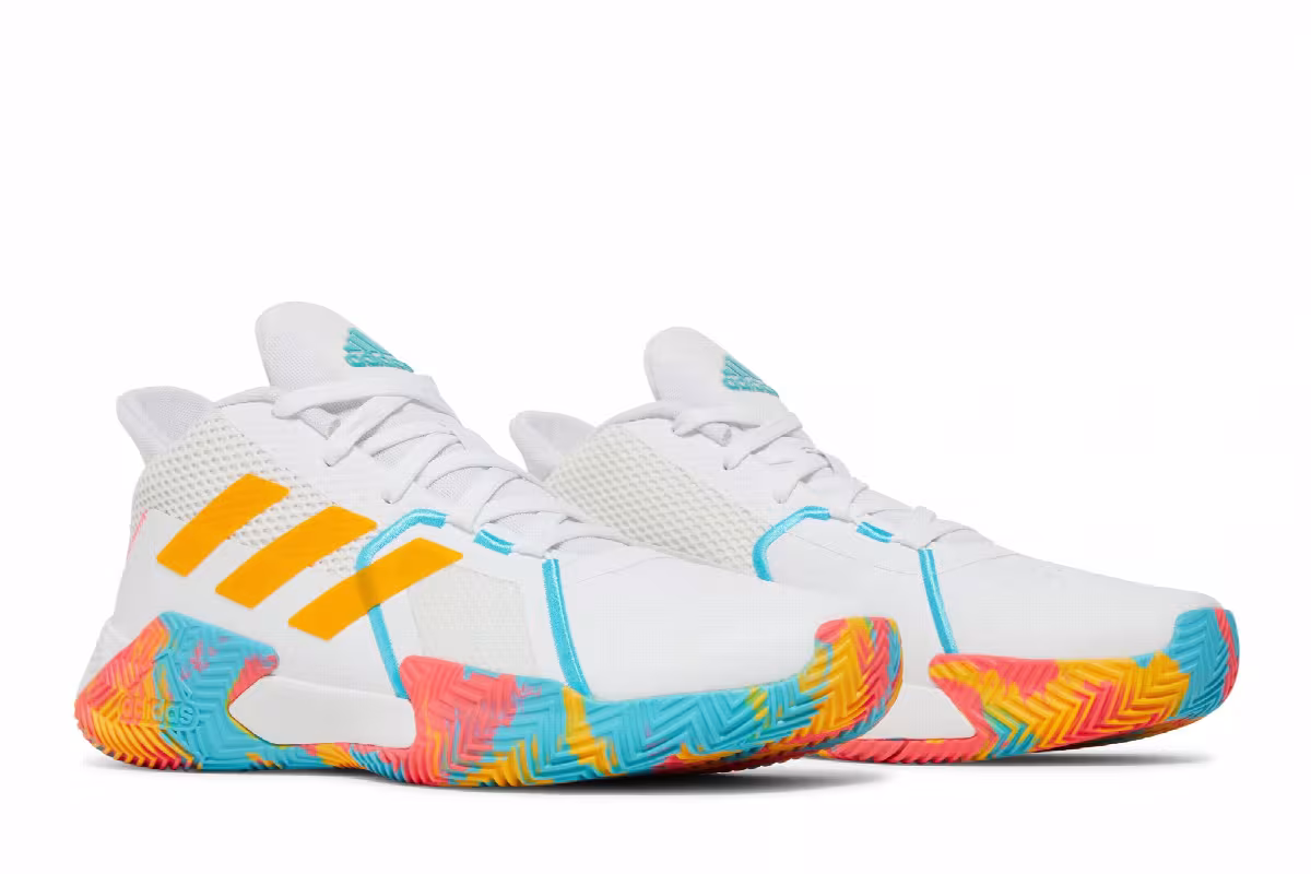 adidas Court Vision 2.0 Rainbow Sole, view 9