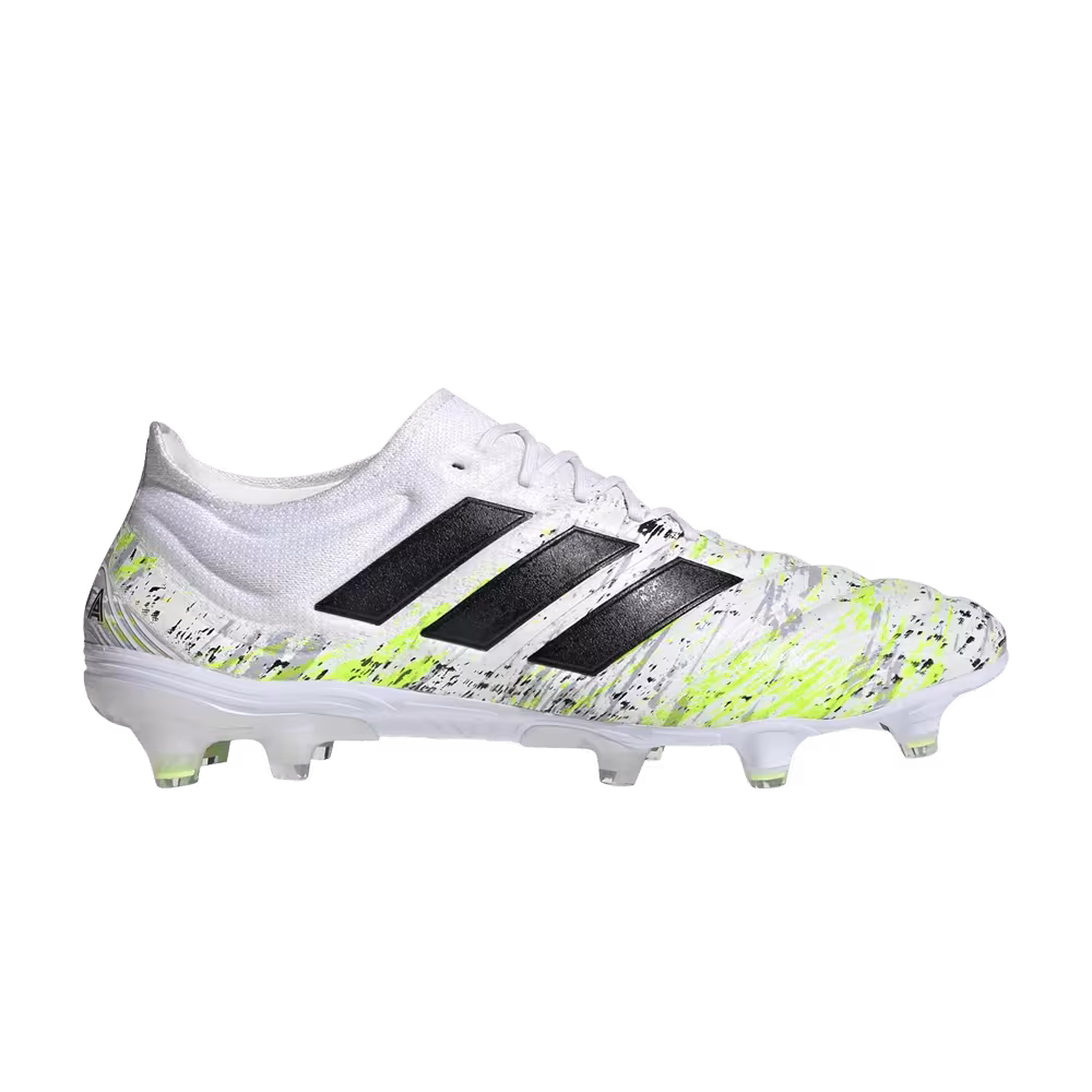 Adidas Copa 20.1 FG Uniforia Pack - White Signal Green