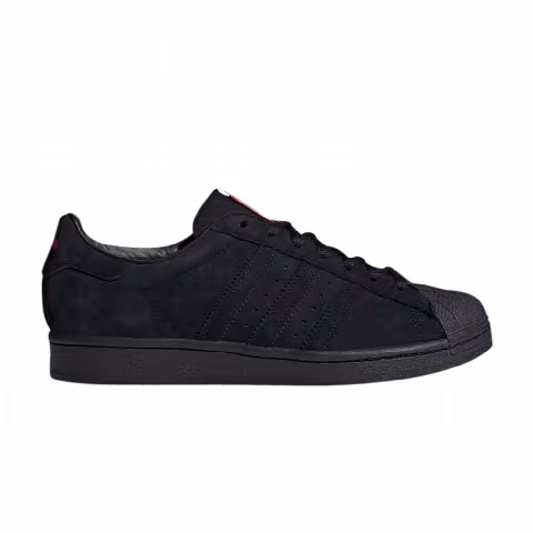 Thrasher x adidas Superstar ADV 'Black Scarlet'