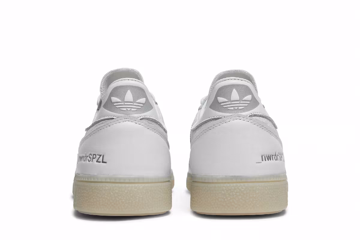 New Order x adidas Wilsy SPZL White Grey, view 7