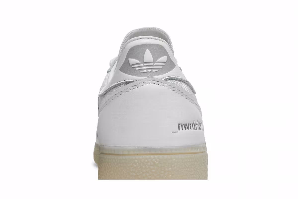 New Order x adidas Wilsy SPZL White Grey, view 8