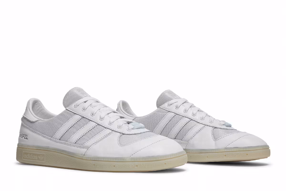 New Order x adidas Wilsy SPZL White Grey, view 9