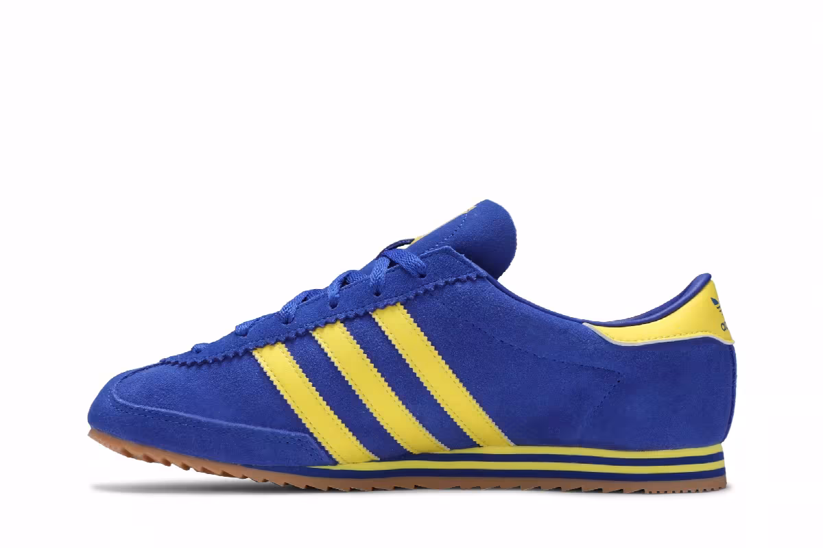 adidas Zurro SPZL Bold Blue Yellow, view 4